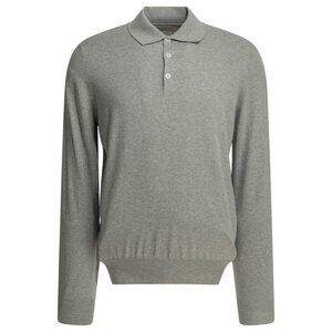 Brunello Cucinelli Polo Shirt With Buttons Tag Size 52 Men